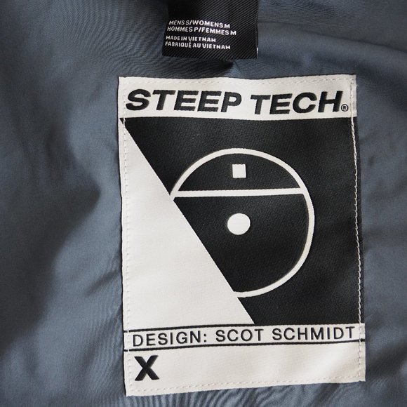 The North Face Unisex Steep Tech Jacket Scot Schmid Shell Grey Black Orange S - Picture 10 of 11